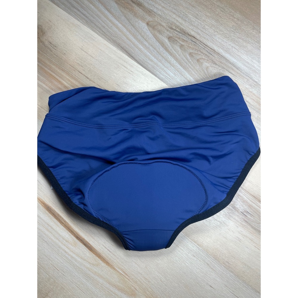 Baleaf Womens Padded Cycling Underwear Shorts Navy Blue 3D Chamois Size Medium - Picture 4 of 8